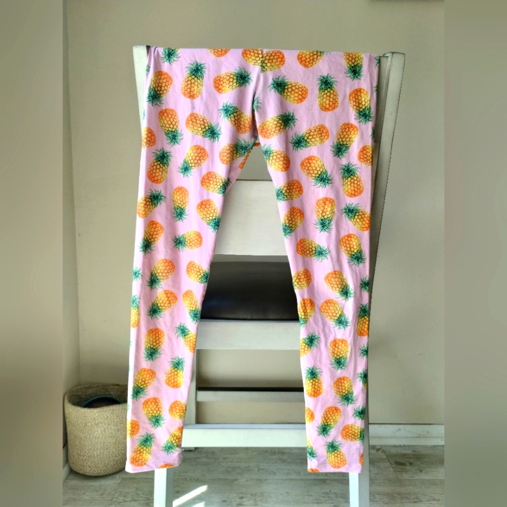 Zohra Pineapple Leggings OS
